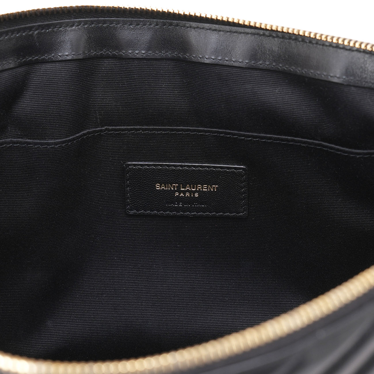 YVES SAINT LAURENT(USED)생로랑 440222 모노그램 쉐브론 클러치